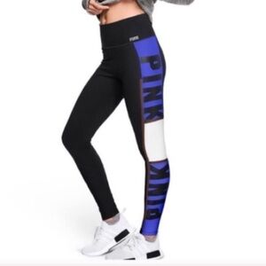 VS PINK Bonded Leggings - Black